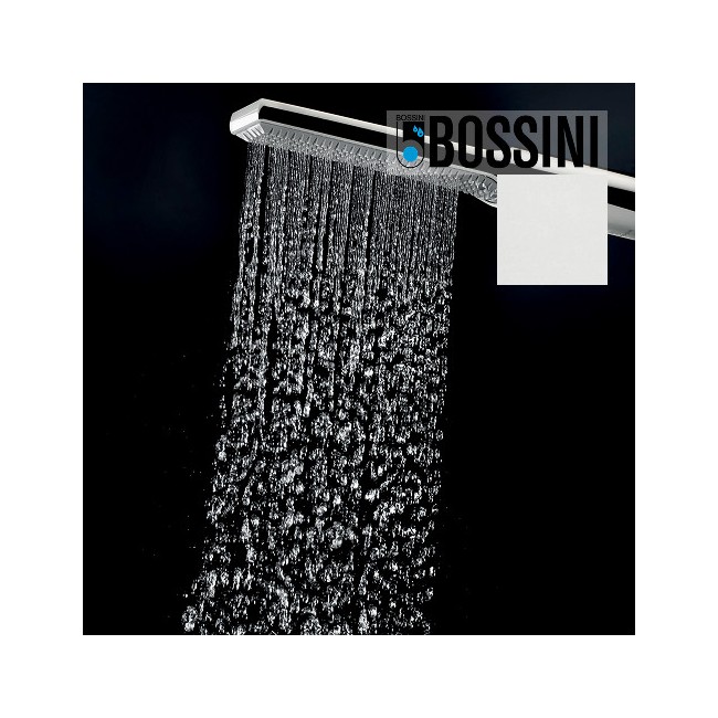 Partie externe mitigeur thermostatique mural bain douche blanc mat Apice - Bossini Z00523045