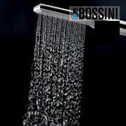 Partie externe mitigeur thermostatique mural bain douche noir mat Apice - Bossini Z00523073