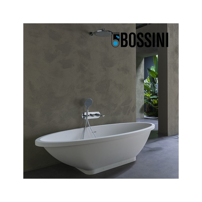Partie externe mitigeur monocommande mural bain douche chromé Apice - Bossini Z00557030