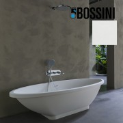 Partie externe mitigeur monocommande mural bain douche blanc mat Apice - Bossini Z00557045