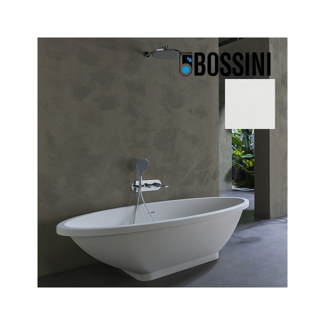 Partie externe mitigeur monocommande mural bain douche blanc mat Apice - Bossini Z00557045