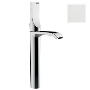 Mitigeur monocommande haut pour lavabo blanc mat Apice - Bossini E89602045