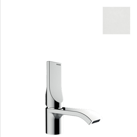 Mitigeur monocommande bas pour lavabo blanc mat Apice - Bossini E89600045