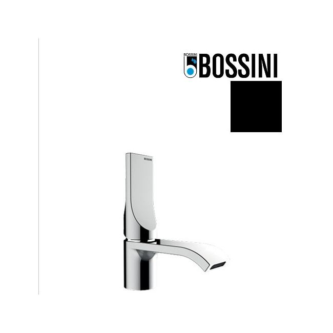 Mitigeur monocommande bas pour lavabo noir mat Apice - Bossini E89600073