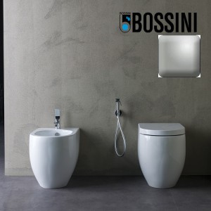 Mitigeur monocommande pour bidet nickel satiné Apice - Bossini E89601094