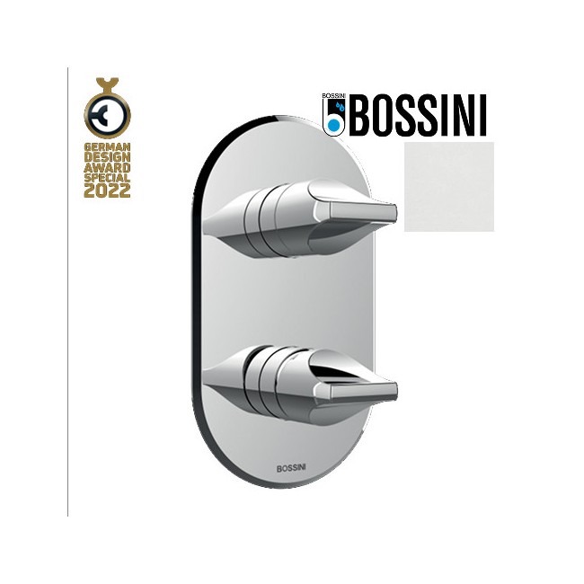 Partie externe pour mitigeur monocommande universel blanc mat Apice - Bossini Z00501045