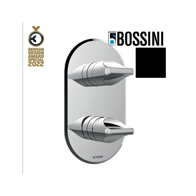 Partie externe pour mitigeur monocommande universel noir mat Apice - Bossini Z00501073