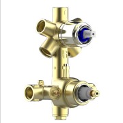 Parties à encastrer pour mitigeur thermostatique universel avec inverseur - Bossini Z00125000