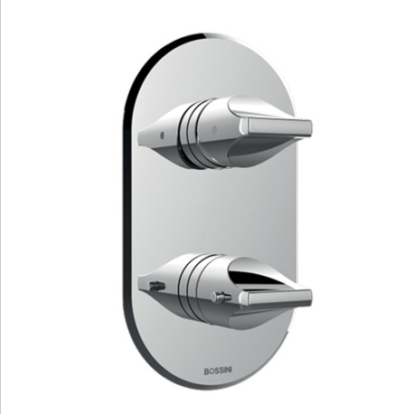 Parties externes pour mitigeur thermostatique universel chromé Apice - Bossini Z00500030