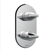 Parties externes pour mitigeur thermostatique universel chromé Apice - Bossini Z00500030