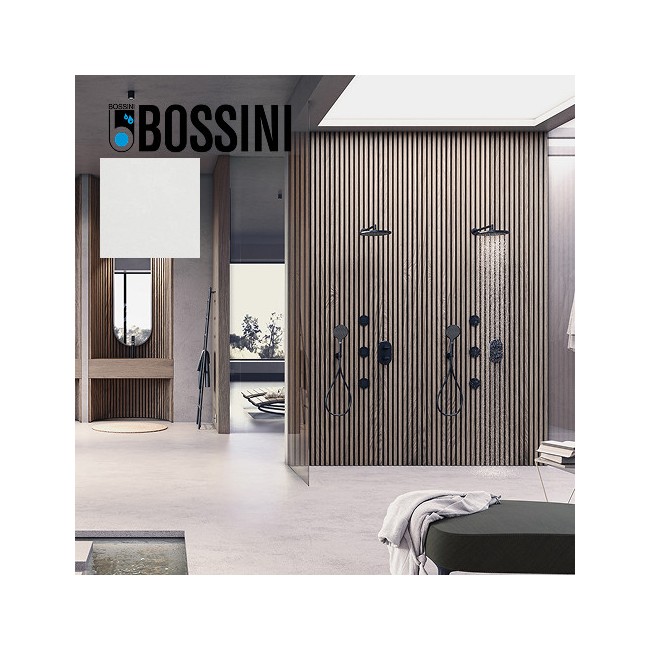 Parties externes pour mitigeur thermostatique universel blanc mat Apice - Bossini Z00500045