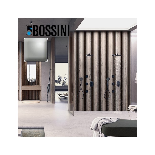 Parties externes pour mitigeur thermostatique universel nickel satiné Apice - Bossini Z00500094