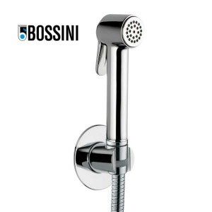 Ensemble douchette avec support et flexible en laiton 125 cm Paloma-Brass chromé - Bossini CA2001B030