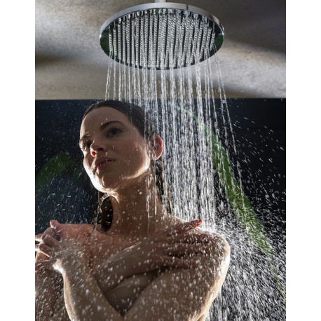 Pomme de tête ø 280 mm en ABS avec rotule et diffuseur Apice - Bossini I00430030