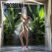 Pomme de tête ø 280 mm en ABS avec rotule et diffuseur Apice - Bossini I00430030