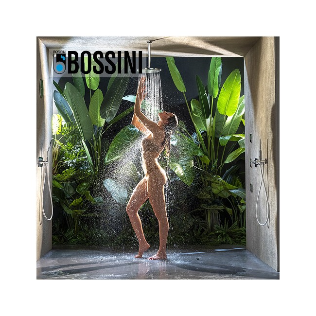 Pomme de tête ø 280 mm en ABS avec rotule et diffuseur Apice - Bossini I00430030