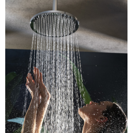 Pomme de tête ø 280 mm en ABS avec rotule et diffuseur Apice - Bossini I00430030