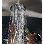 Pomme de tête ø 280 mm en ABS avec rotule et diffuseur Apice - Bossini I00430030