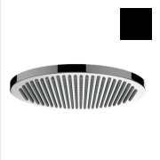 Pomme de tête ø 280 mm en ABS avec rotule et diffuseur noir mat Apice - Bossini I00430073