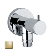 Robinet d’arrêt avec tête à disques en céramique ½’’M or - BOSSINI E57500021