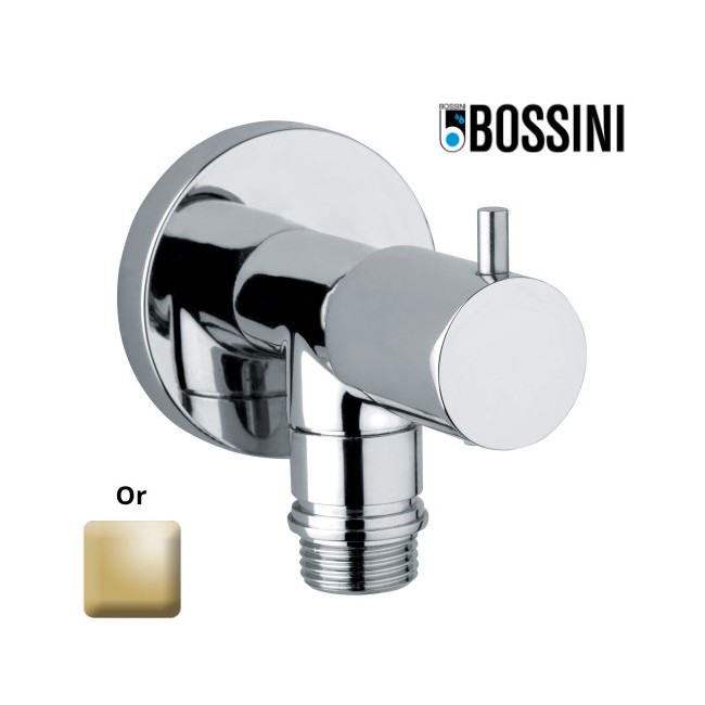 Robinet d’arrêt avec tête à disques en céramique ½’’M or - BOSSINI E57500021