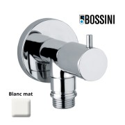 Robinet d’arrêt avec tête à disques en céramique ½’’M blanc mat - BOSSINI E57500045