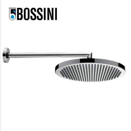 Ensemble pomme de tête douche 280mm bras à angle chromé Apice - Bossini H70430H030