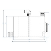 Broyeur et pompe adaptable - WATERMATIC WD1000