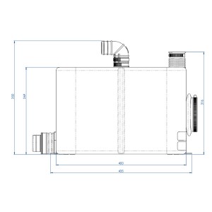 Broyeur et pompe adaptable - WATERMATIC WD1000