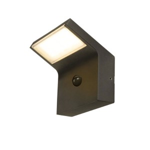 Applique extérieure carrée 2200/3000k Ordi II noir - SLV 1008723