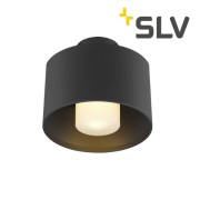 Luminaire plafonnier extérieur cylindrique E27 PHOTONI noir - SLV 1008199