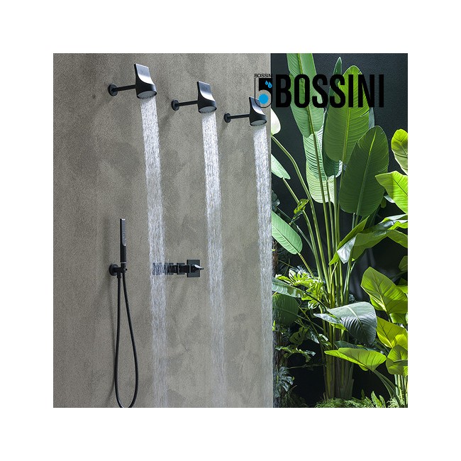 Set pomme de tête 100mm orientable Apice Spot - Bossini HH1000030