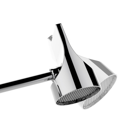 Set pomme de tête 100mm orientable Apice Spot - Bossini HH1000030