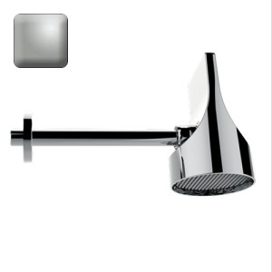 Set pomme de tête 100mm orientable nickel satiné Apice Spot - Bossini HH1000094