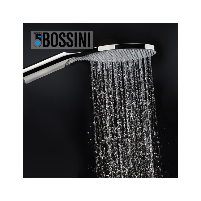 Ensemble pomme de douche et prise d'eau chromé Apice - Bossini CE3002C030
