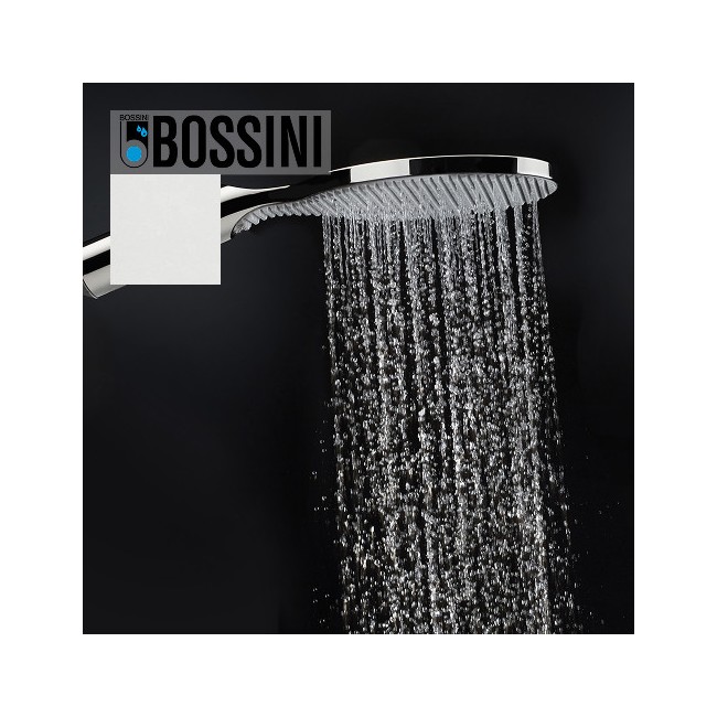 Ensemble pomme de douche et prise d'eau blanc mat Apice - Bossini CE3002C045