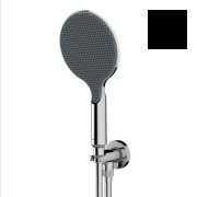 Ensemble pomme de douche et prise d'eau noir mat Apice - Bossini CE3002C073