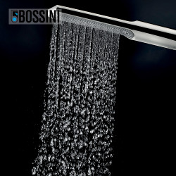 Ensemble douchette et prise d'eau chromé Apice - Bossini CE3004C030