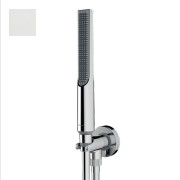 Ensemble douchette et prise d'eau blanc mat Apice - Bossini CE3004C045