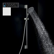 Ensemble barre de douche et pomme de douche blanc mat Apice - Bossini DA5059045