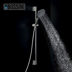 Ensemble barre de douche et pomme de douche noir mat Apice - Bossini DA5059073