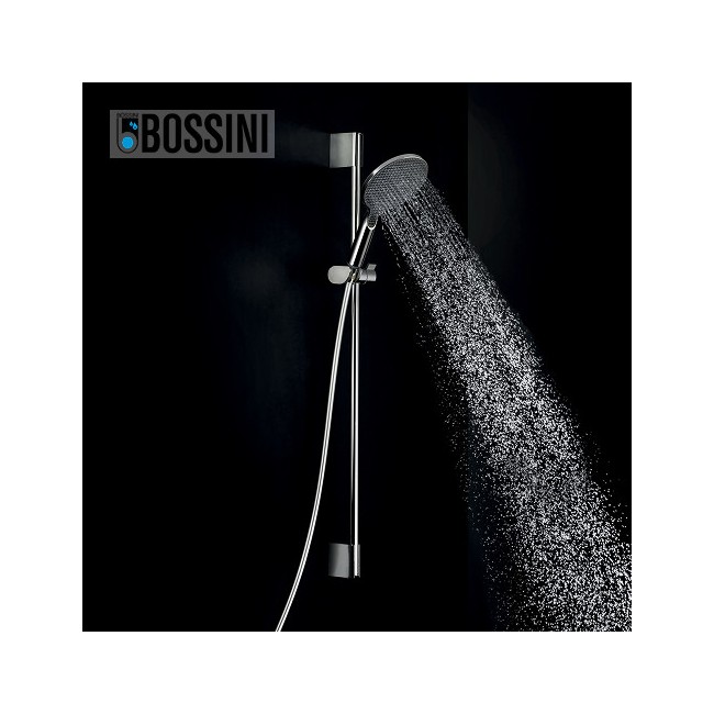 Ensemble barre de douche et pomme de douche noir mat Apice - Bossini DA5059073
