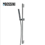 Ensemble barre de douche ronde et douchette chromé Apice - Bossini DA5061030