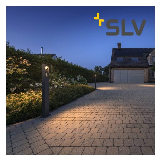 Borne extérieure LED 27W ESKINA FRAME 125 anthracite - SLV 1005439