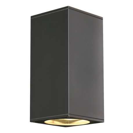 Applique extérieure carrée GU10 BIG THEO UP/DOWN anthracite - SLV 229575