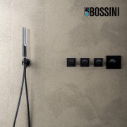 Douchette slim ronde 31mm noir mat Apice - Bossini B00910073