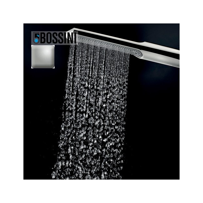 Douchette slim ronde 31mm nickel satiné Apice - Bossini B00910094