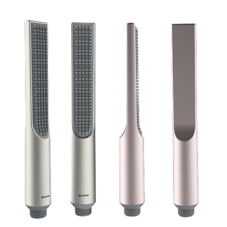 Douchette slim ronde 31mm nickel satiné Apice - Bossini B00910094