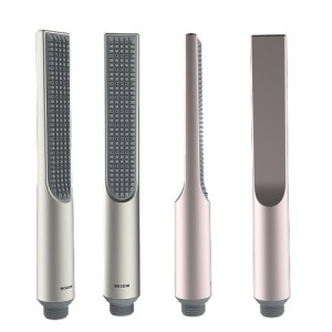 Douchette slim ronde 31mm nickel satiné Apice - Bossini B00910094