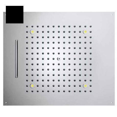 Plafond de douche pour chromothérapie noir mat Dream - Bossini H389050073